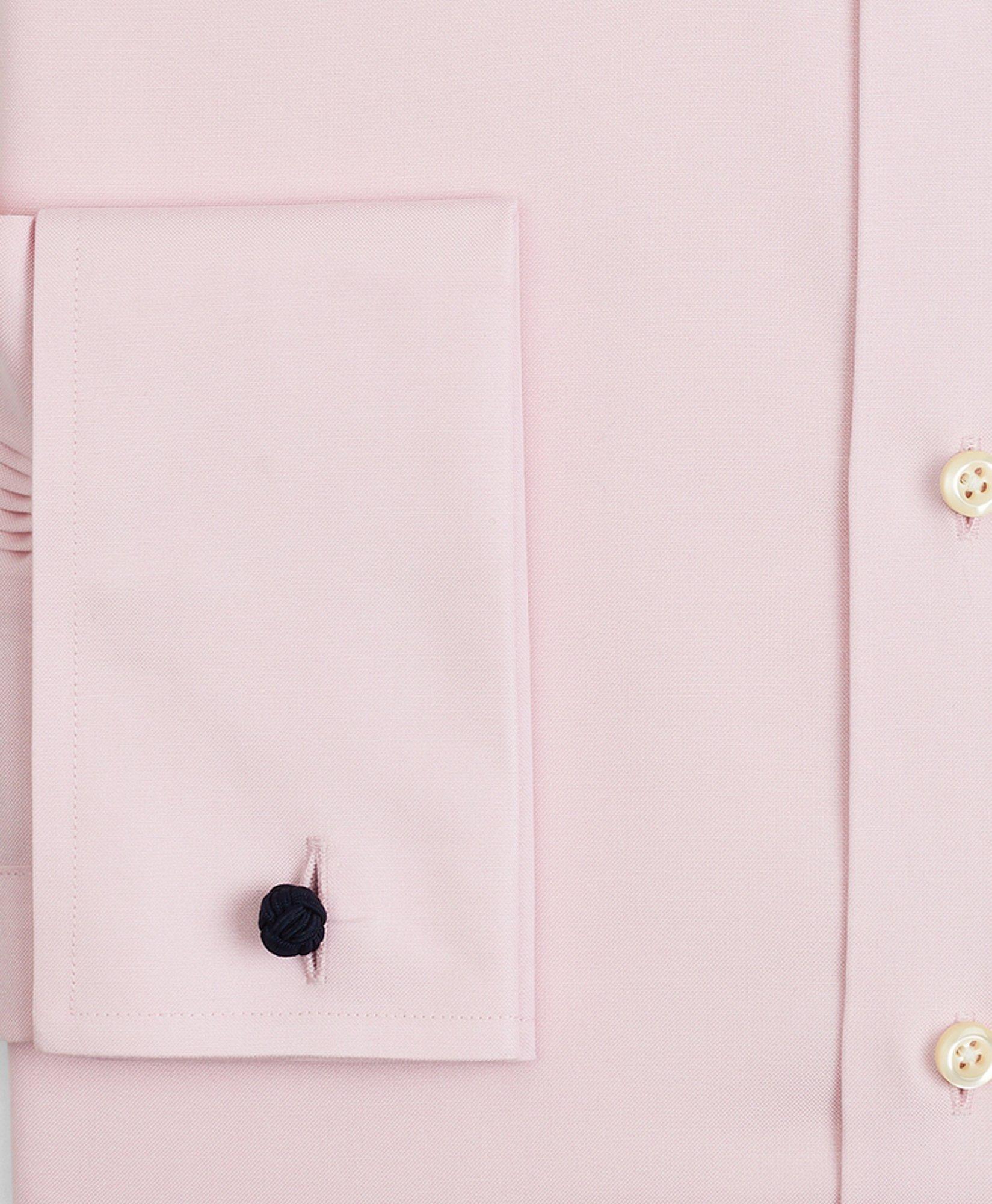 Stretch Supima® Cotton Non-Iron Pinpoint Oxford Ainsley Collar Dress Shirt