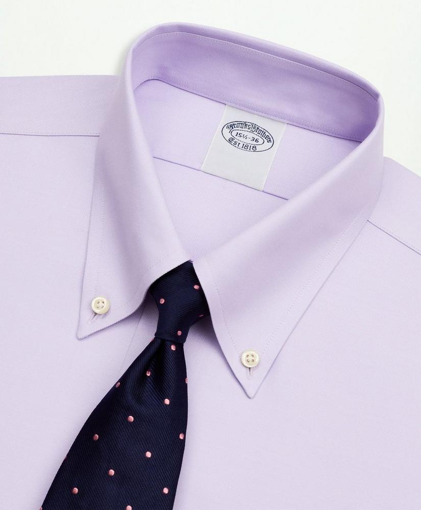 Stretch Supima® Cotton Non-Iron Twill Button-Down Collar Dress Shirt, image 2