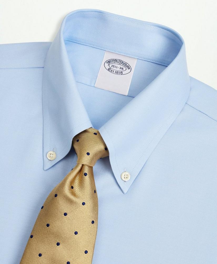Stretch Supima® Cotton Non-Iron Twill Button-Down Collar Dress Shirt, image 2