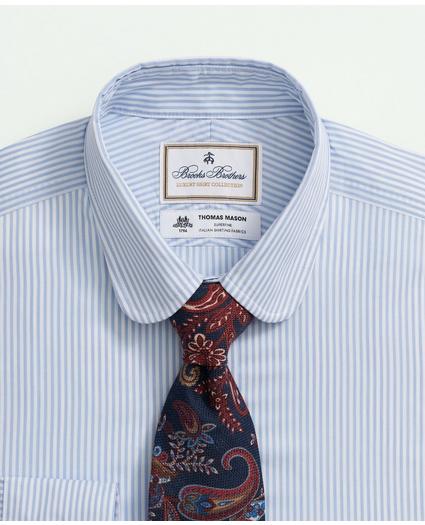 Brooks Brothers X Thomas Mason® Cotton Poplin Club Collar, Striped Dress Shirt, image 3