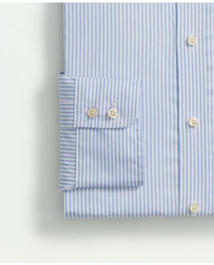 Brooks Brothers X Thomas Mason® Cotton Poplin Club Collar, Striped Dress Shirt, image 6