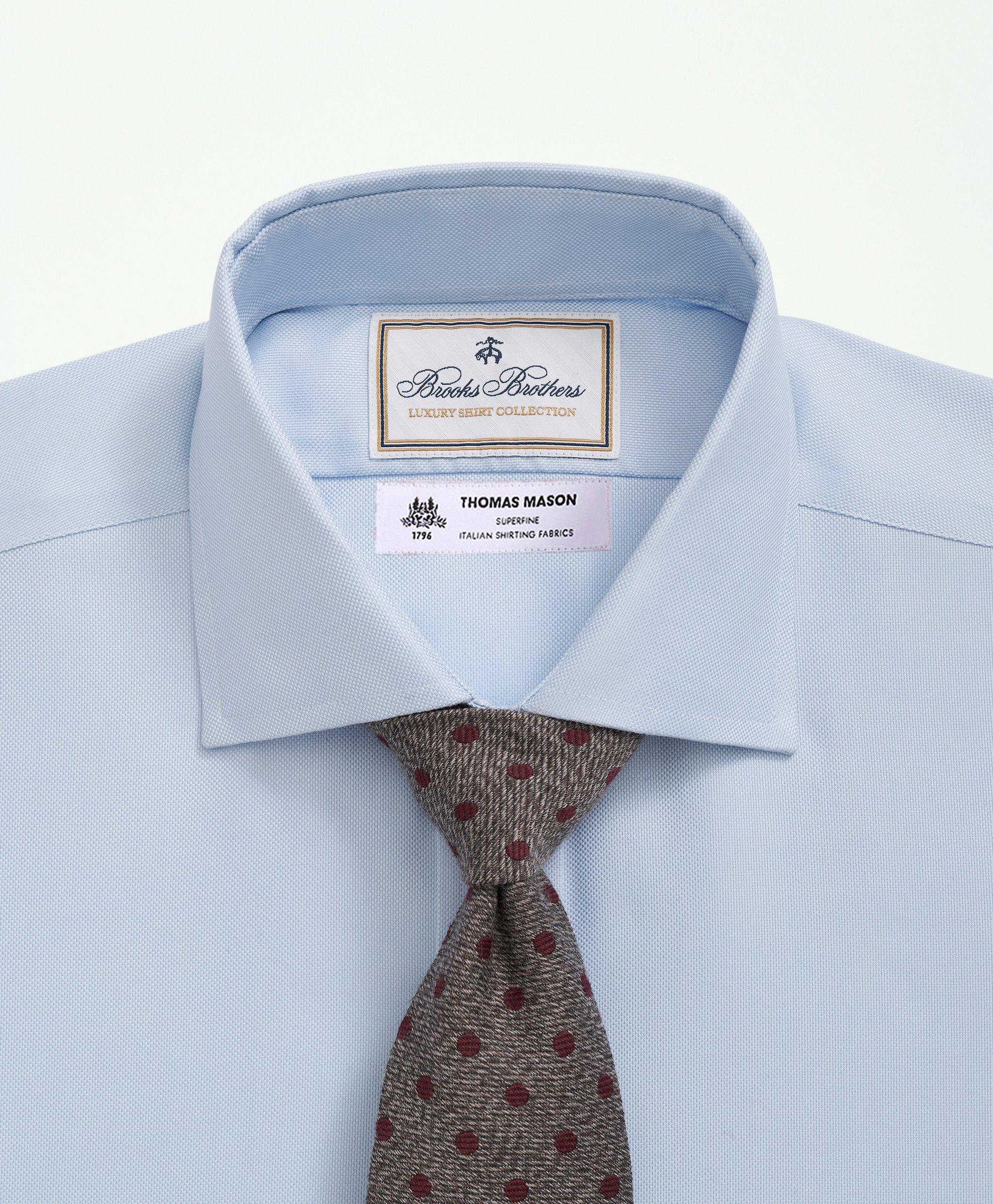 Brooks Brothers X Thomas Mason® Cotton Poplin English Collar Dress Shirt