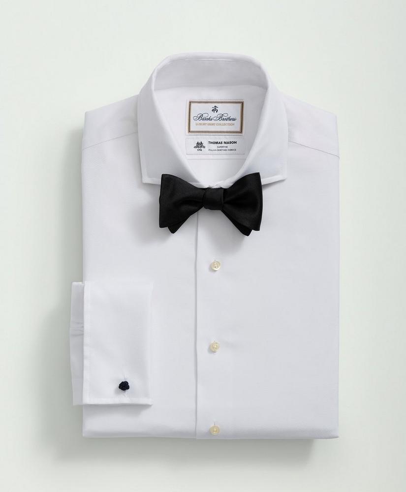 Brooks Brothers X Thomas Mason® Cotton Twill Londoner Collar Dress Shirt, image 1