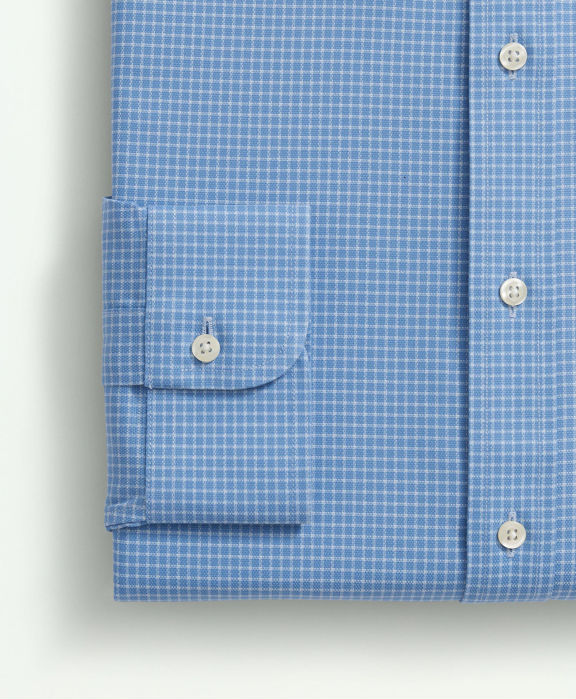 Robbins & Brooks 4-Way Flex Blue Dress Shirt Long Sleeve