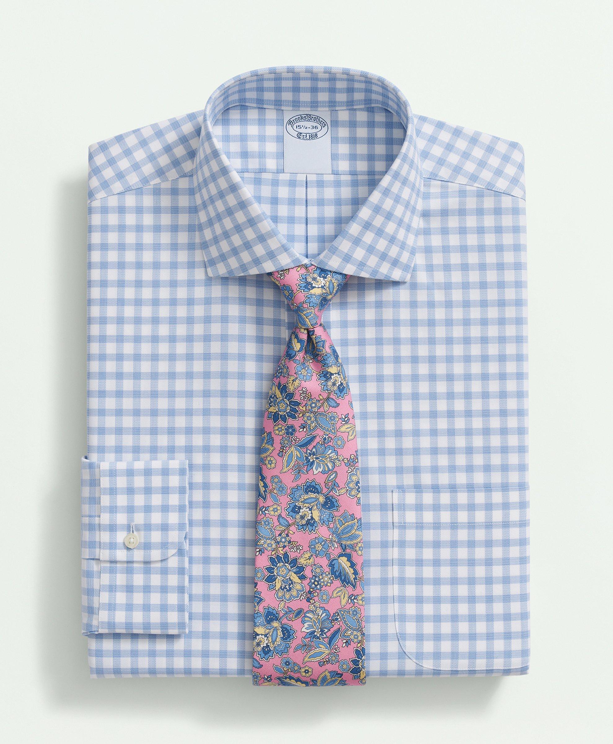 Custom Brooks Brothers Wrinkle-Free Stretch Patterned Shirt