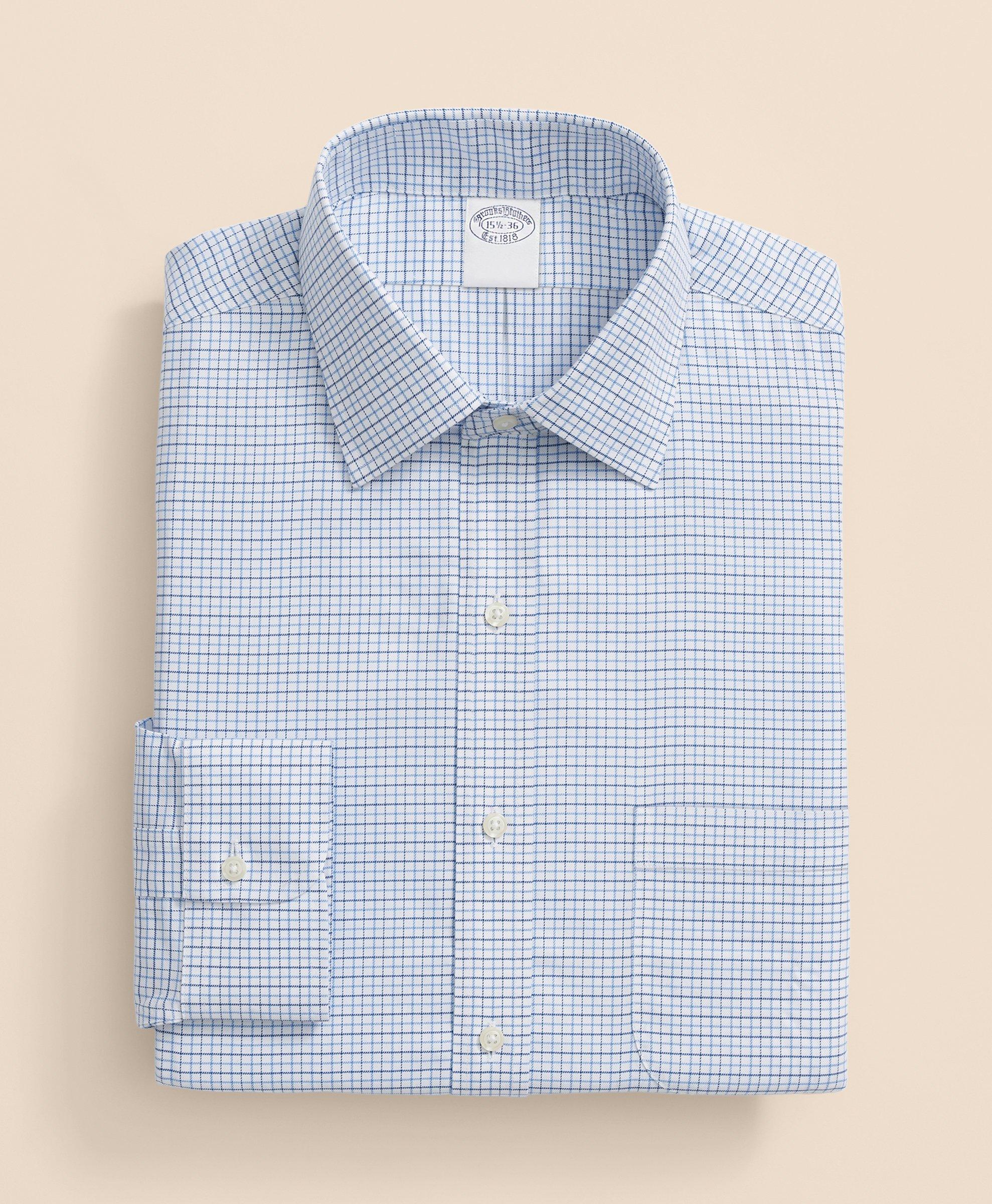 Brooks Brothers Explorer Collection Non-Iron Twill Ainsley Collar ...