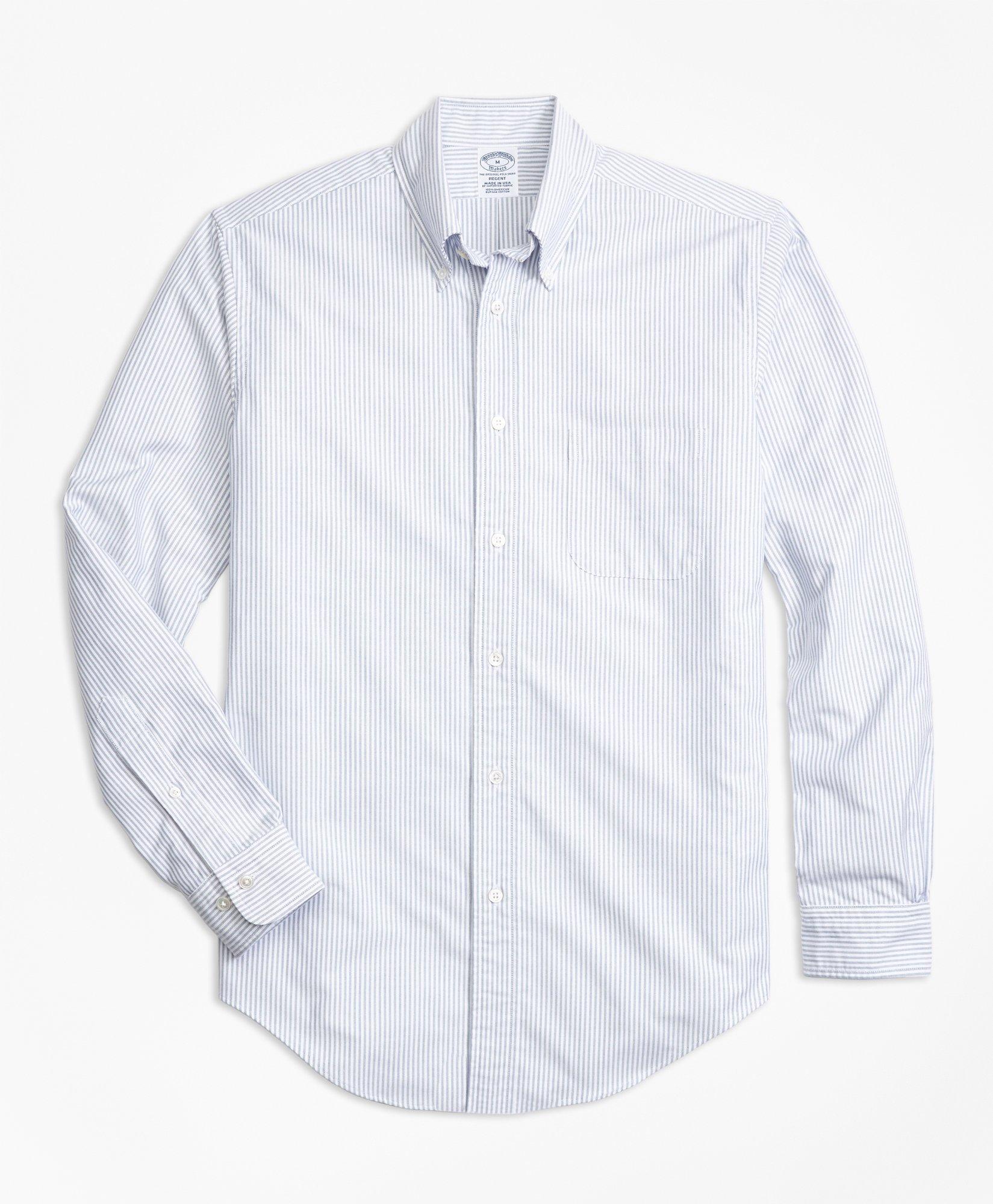 Regent Regular-Fit Sport Shirt, Oxford Bengal Stripe, image 1