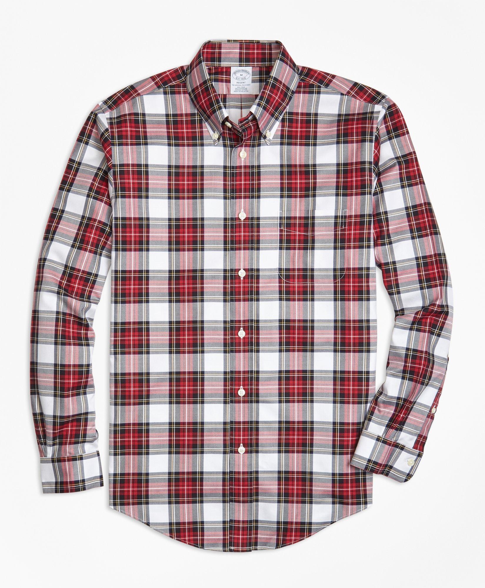 dress stewart tartan flannel shirt