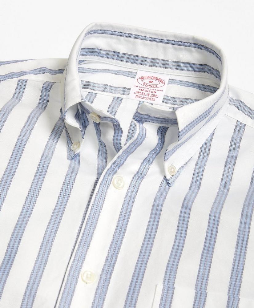 Madison Relaxed-Fit Sport Shirt, Oxford BB#1 Stripe, image 2