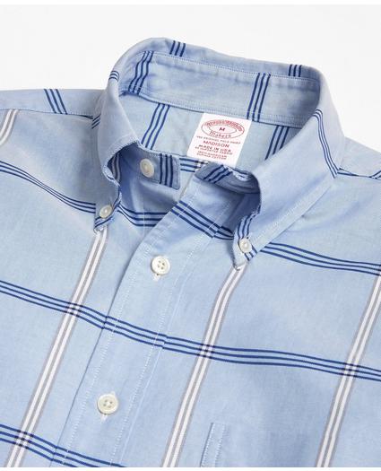 Madison Relaxed-Fit Sport Shirt, Oxford BB#1 Windowpane, image 2