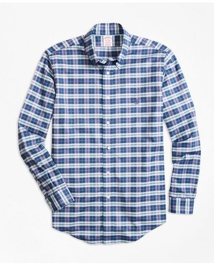Madison Relaxed-Fit Sport Shirt, Non-Iron Check, image 1
