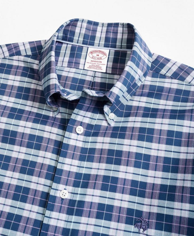 Madison Relaxed-Fit Sport Shirt, Non-Iron Check, image 2