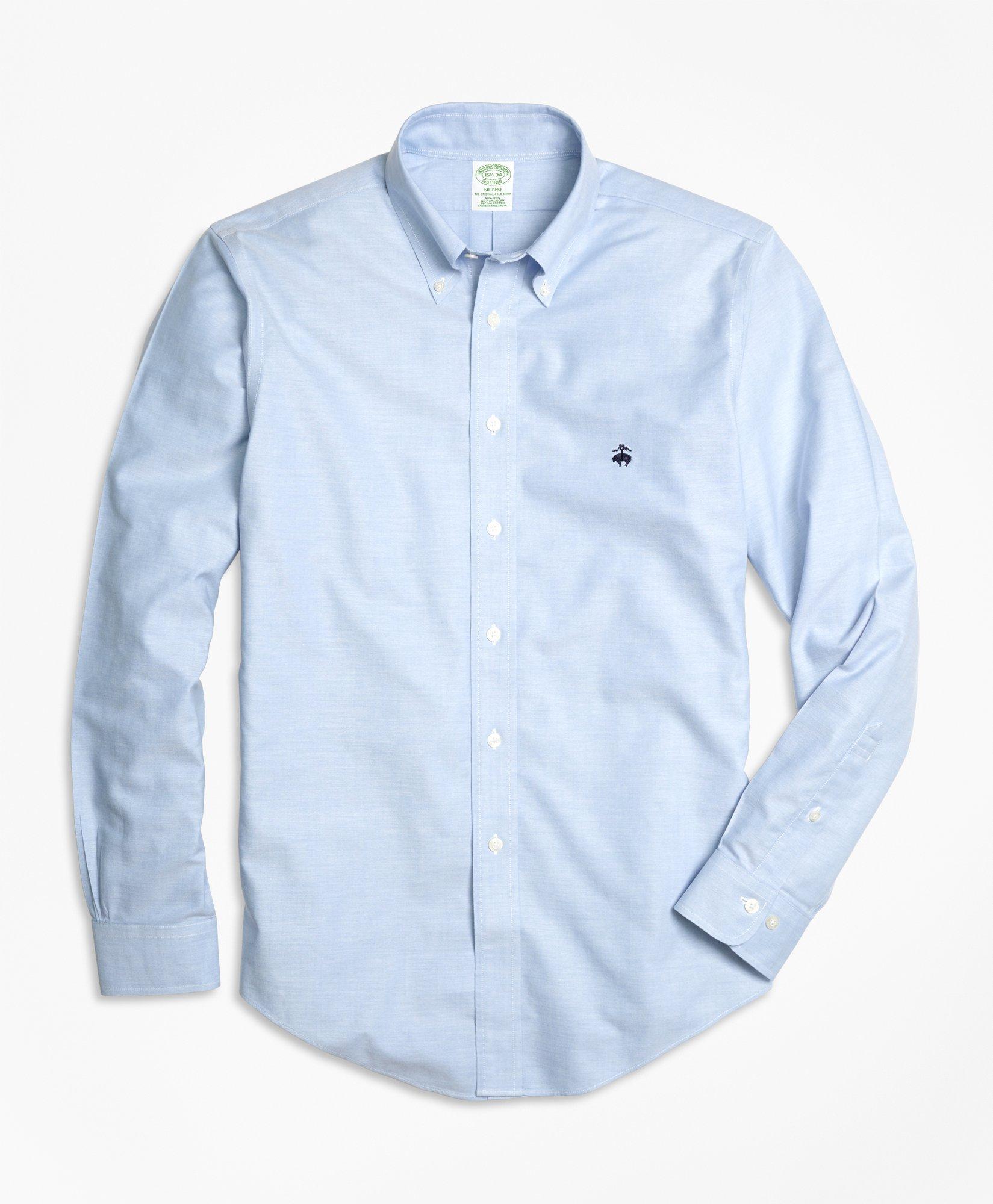 Non-Iron Milano Fit Oxford Sport Shirt