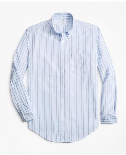 Regent Regular-Fit Oxford Stripe Sport Shirt, image 1
