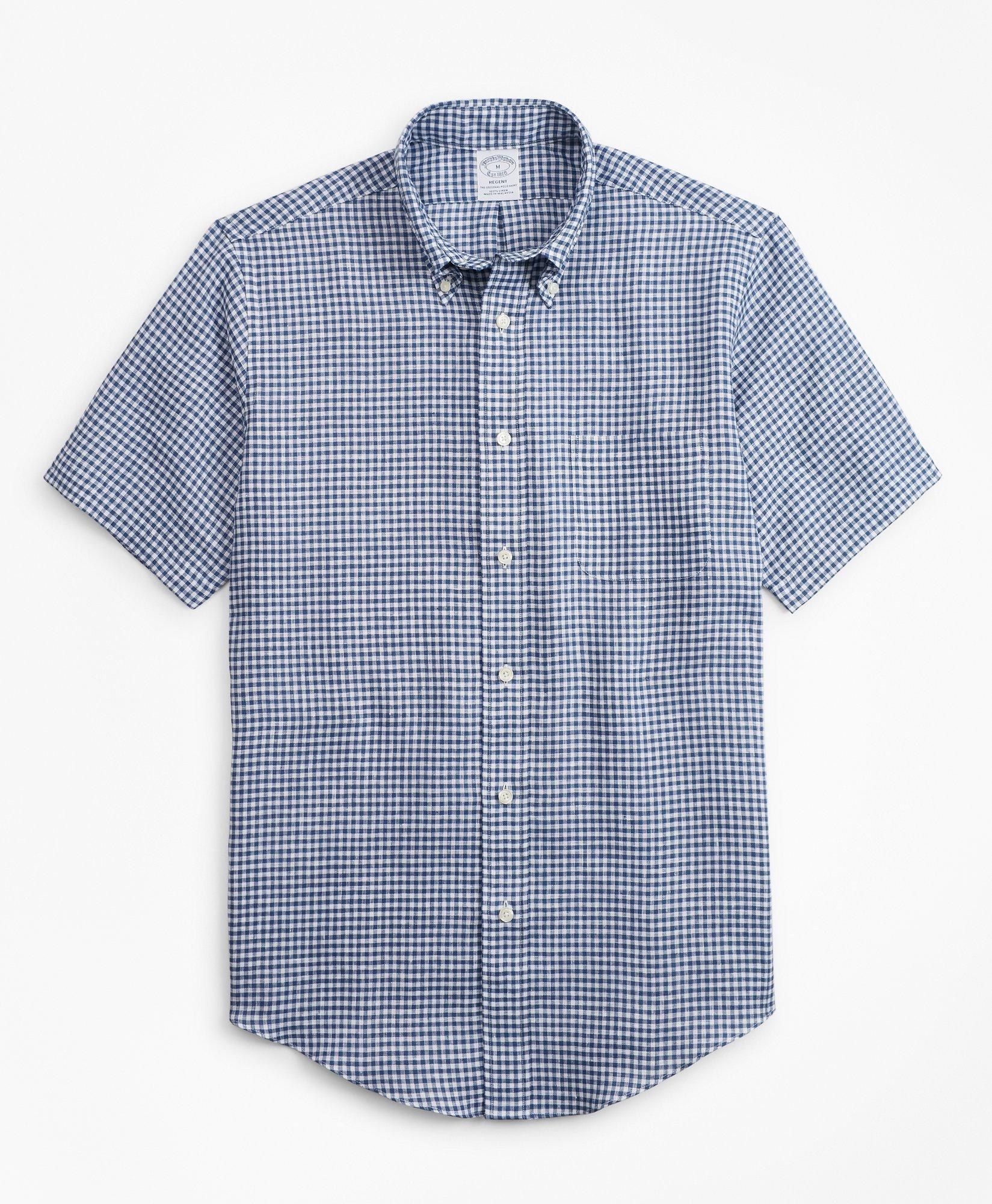 The Linen Short-Sleeve Standard Fit Shirt