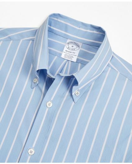 Regent Regular-Fit  Sport Shirt, Brooks Brothers Stretch Performance Series with COOLMAX®, Ground Stripe, image 2