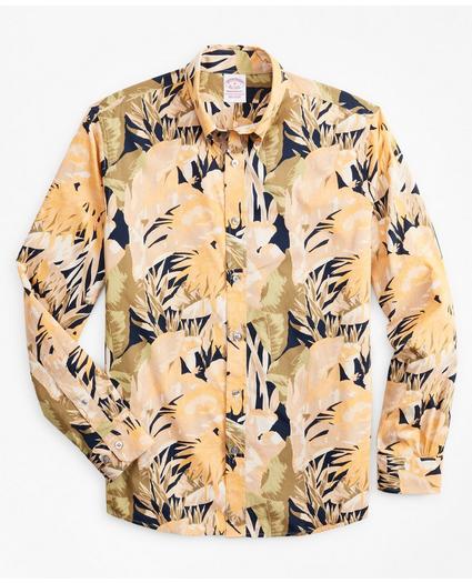 Madison Relaxed-Fit Sport Shirt, Tropical Print, image 1