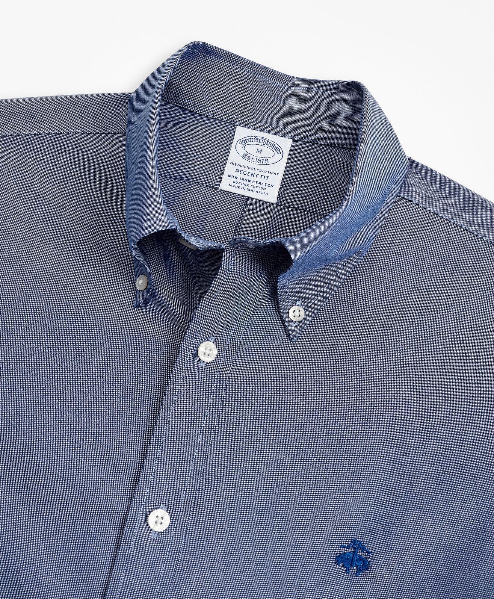 Camisa Sport Brooks Brothers Non Iron Oxford, Algodón, Button-Down, Regent  (Regular)