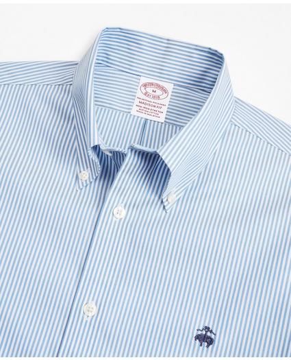 Stretch Madison Relaxed-Fit Sport Shirt, Non-Iron Stripe, image 2
