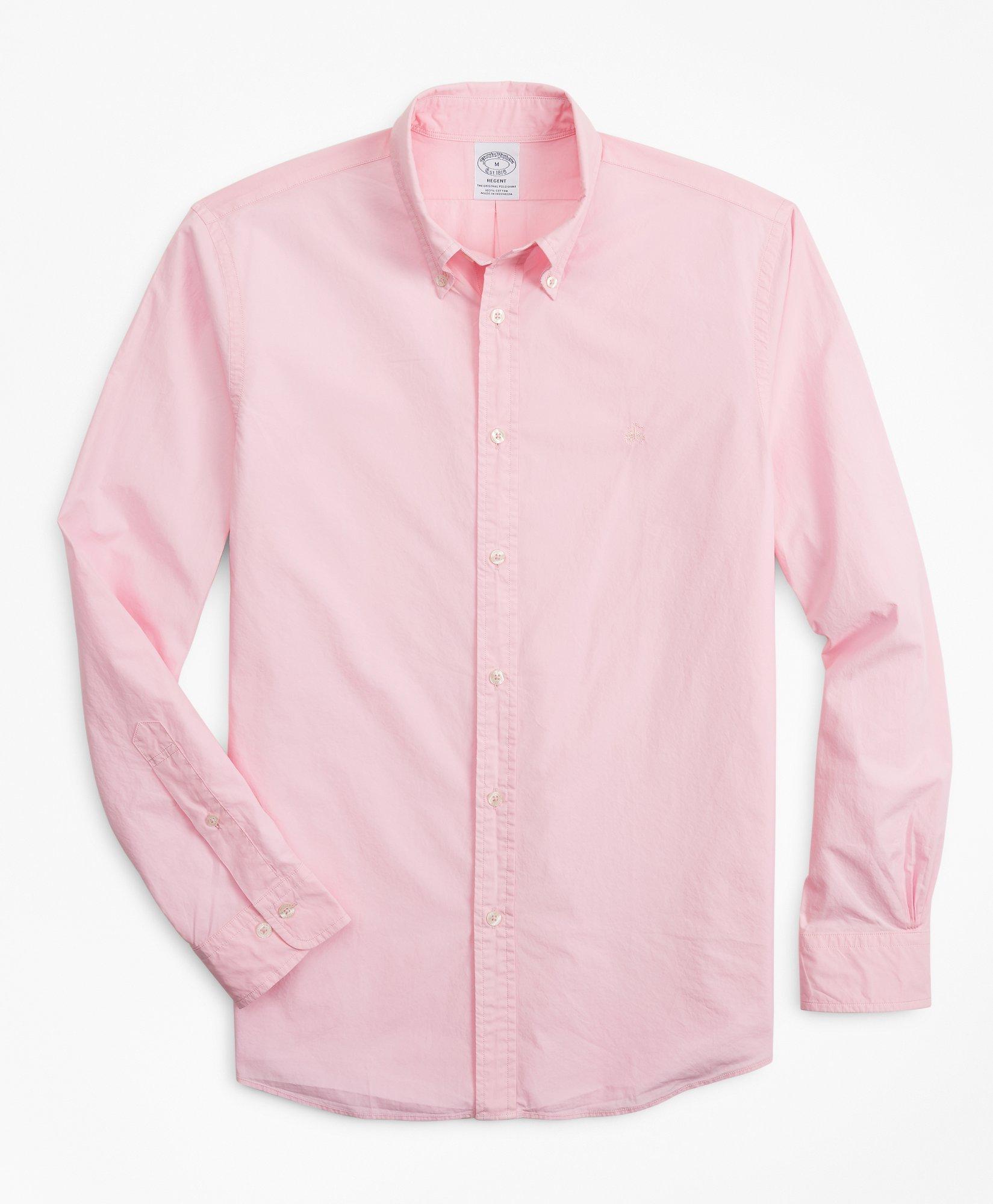 Brooks brothers pink store shirt