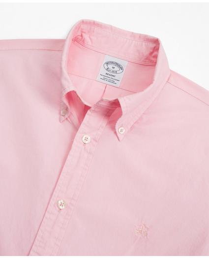 Regent Regular-Fit Garment-Dyed Sport Shirt, image 2