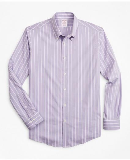 Madison Relaxed-Fit Sport Shirt, Brooks Brothers Stretch Performance Series with COOLMAX®, Ground Stripe, image 1