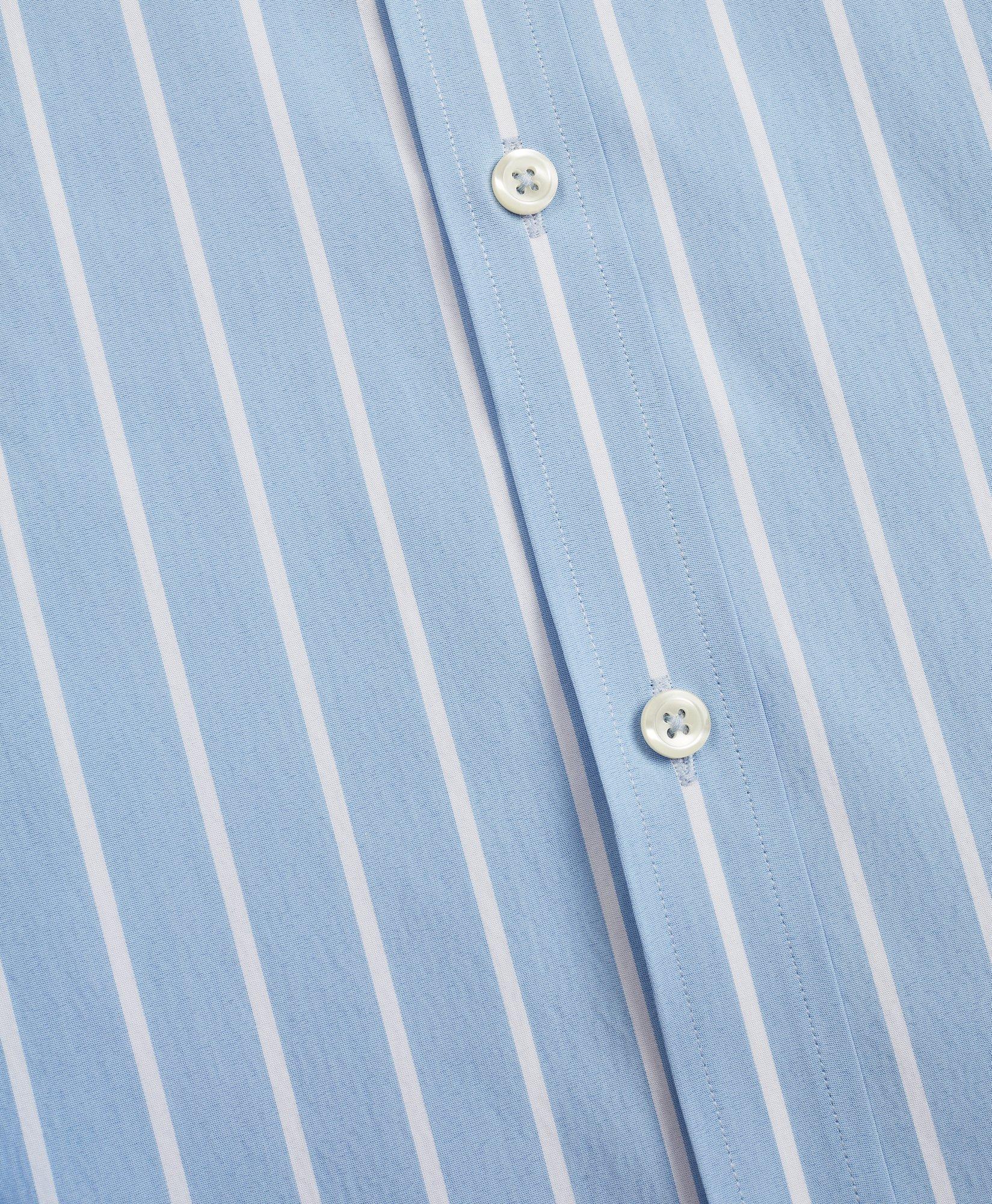 Madison Relaxed-Fit Sport Shirt, Brooks Brothers Stretch Performance Series with COOLMAX®, Ground Stripe, image 3