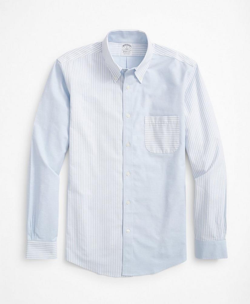 COMFORT FIT Shirt in light blue plain, light blue, 42