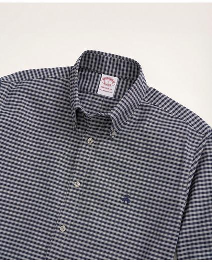 Stretch Madison Relaxed-Fit Sport Shirt, Non-Iron Gingham Oxford, image 2