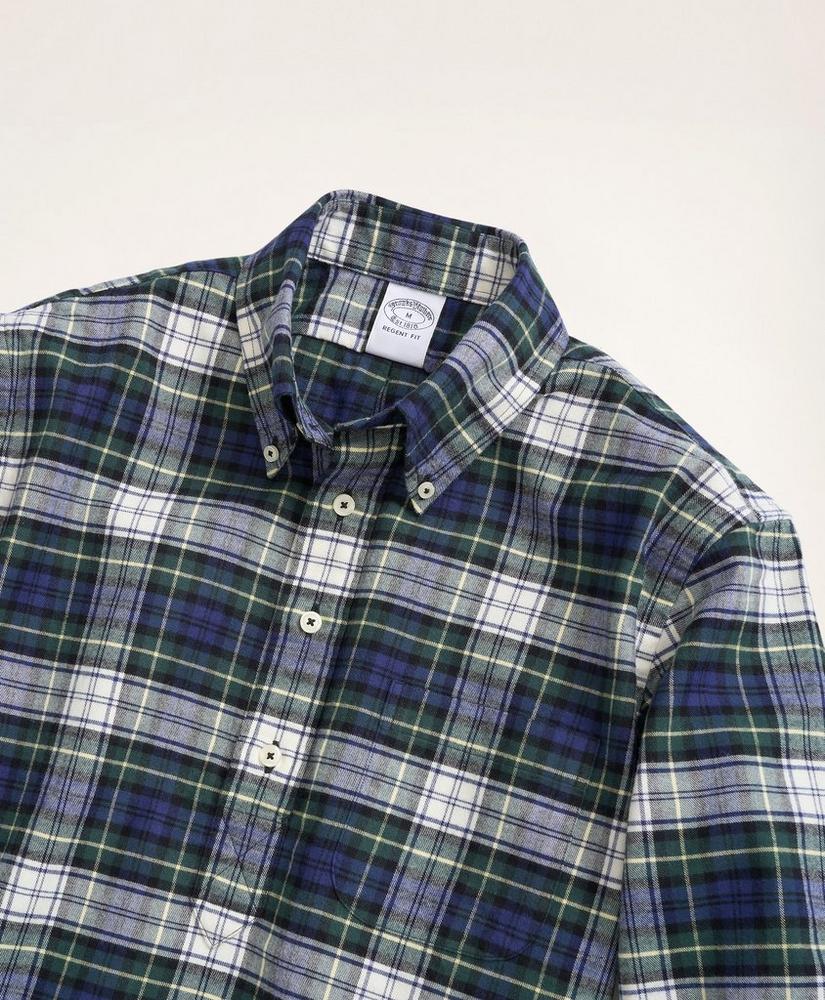 Regent Regular-Fit Popover Portuguese Flannel Shirt, image 2