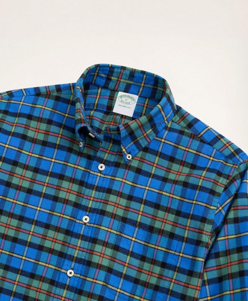 Milano Slim-Fit Portuguese Flannel Shirt, image 2