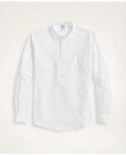 Regent Regular-Fit Cotton Oxford Popover Shirt, image 1