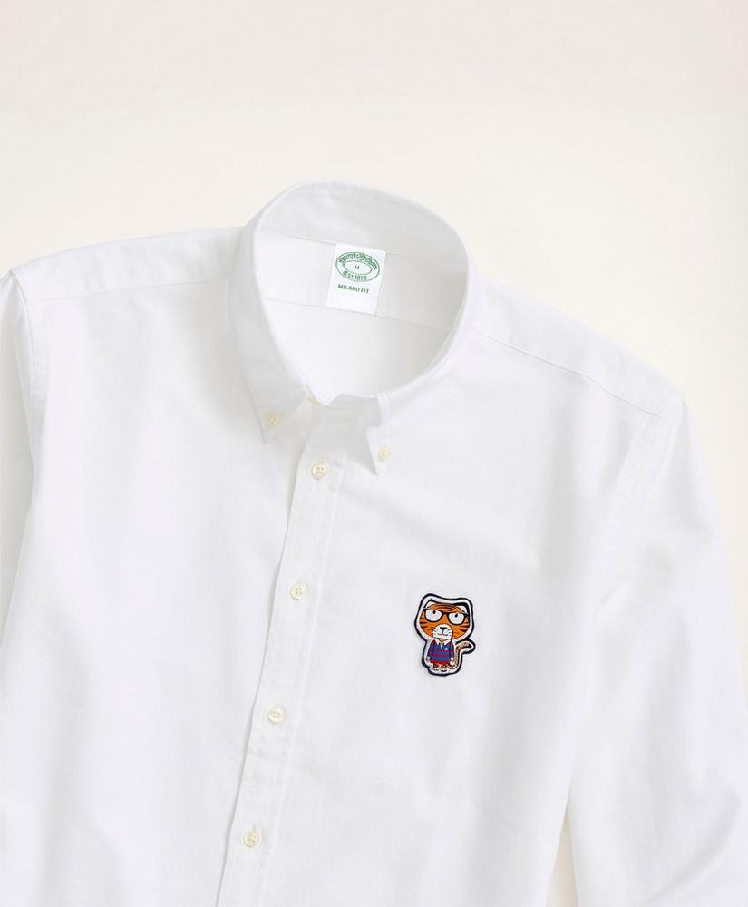 Milano Fit Original Polo® Button-Down Oxford Year of the Tiger Shirt, image 2