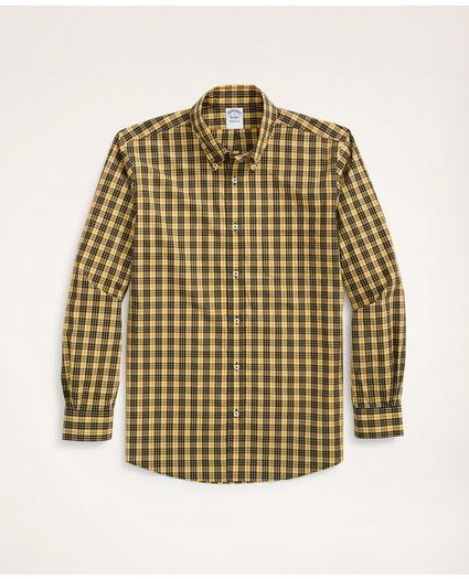 Regent Regular-Fit Original Broadcloth Sport Shirt, Tartan, image 1