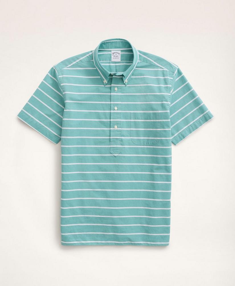 Regent Regular-Fit Original Broadcloth Short-Sleeve Popover Shirt, image 1