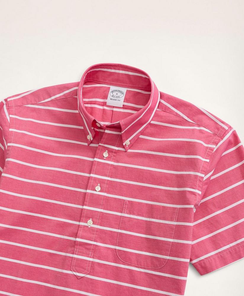 Regent Regular-Fit Original Broadcloth Short-Sleeve Popover Shirt, image 2