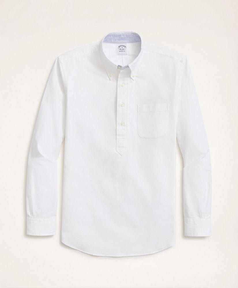 Regent Regular-Fit Original Oxford Popover Shirt, image 1