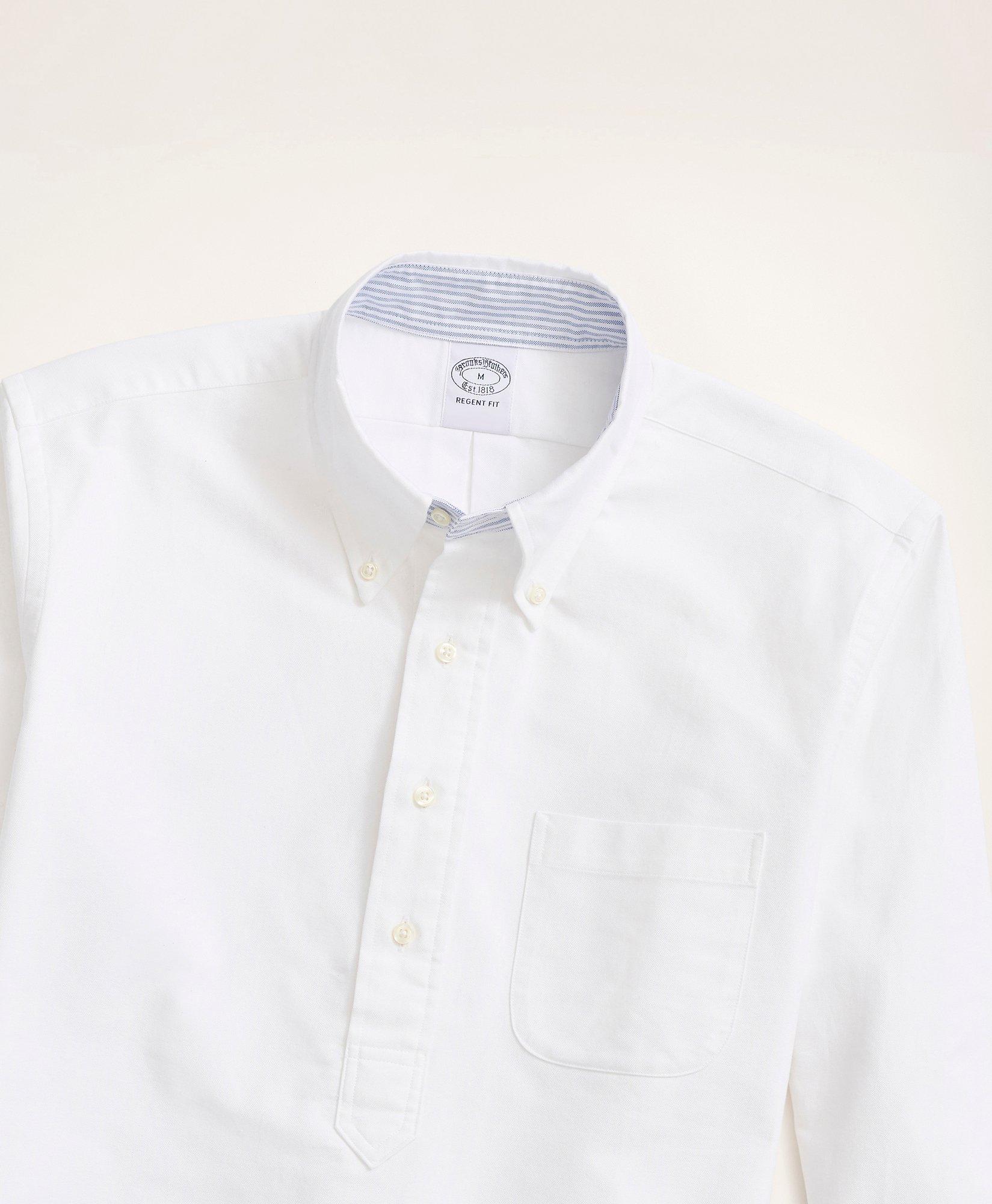 Regent Regular-Fit Original Oxford Popover Shirt, image 2