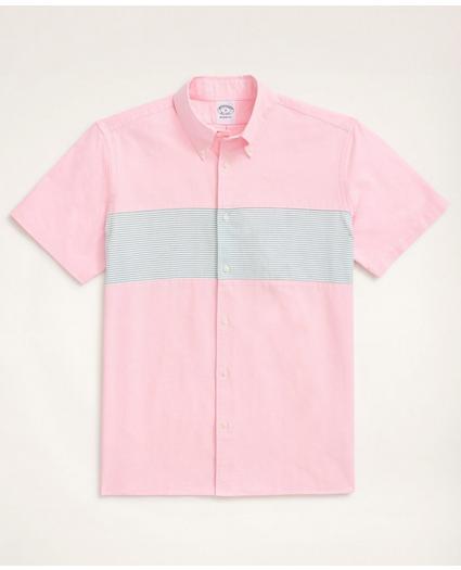 Regent Regular-Fit Original Oxford Short-Sleeve Fun Shirt, image 1