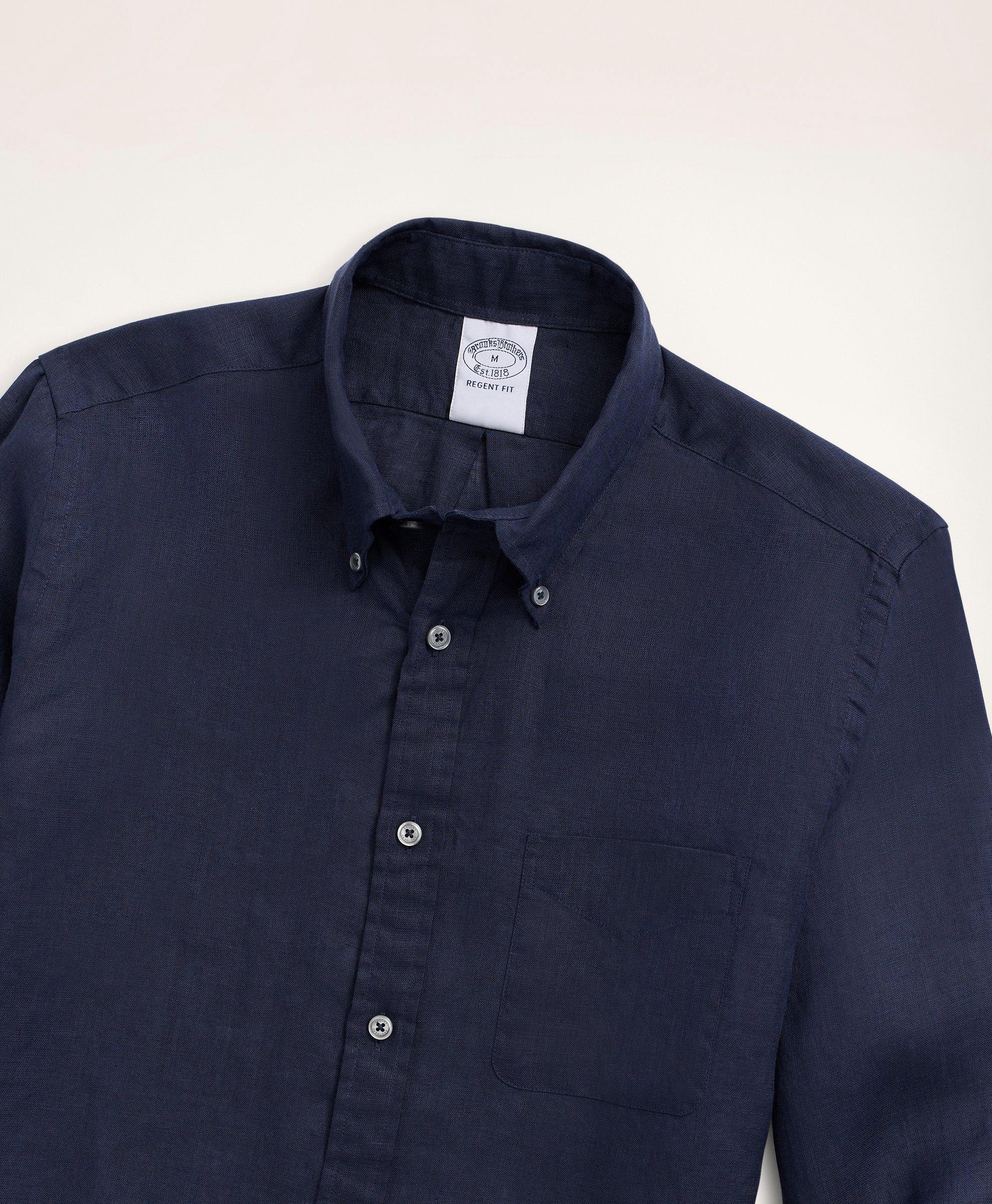 Regent Regular-Fit Sport Shirt, Irish Linen