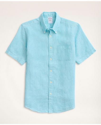 Regent Regular-Fit  Sport Shirt, Short-Sleeve Irish Linen, image 1