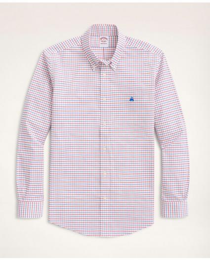 Madison Relaxed-Fit Sport Shirt, Non-Iron  Oxford Windowpane, image 1