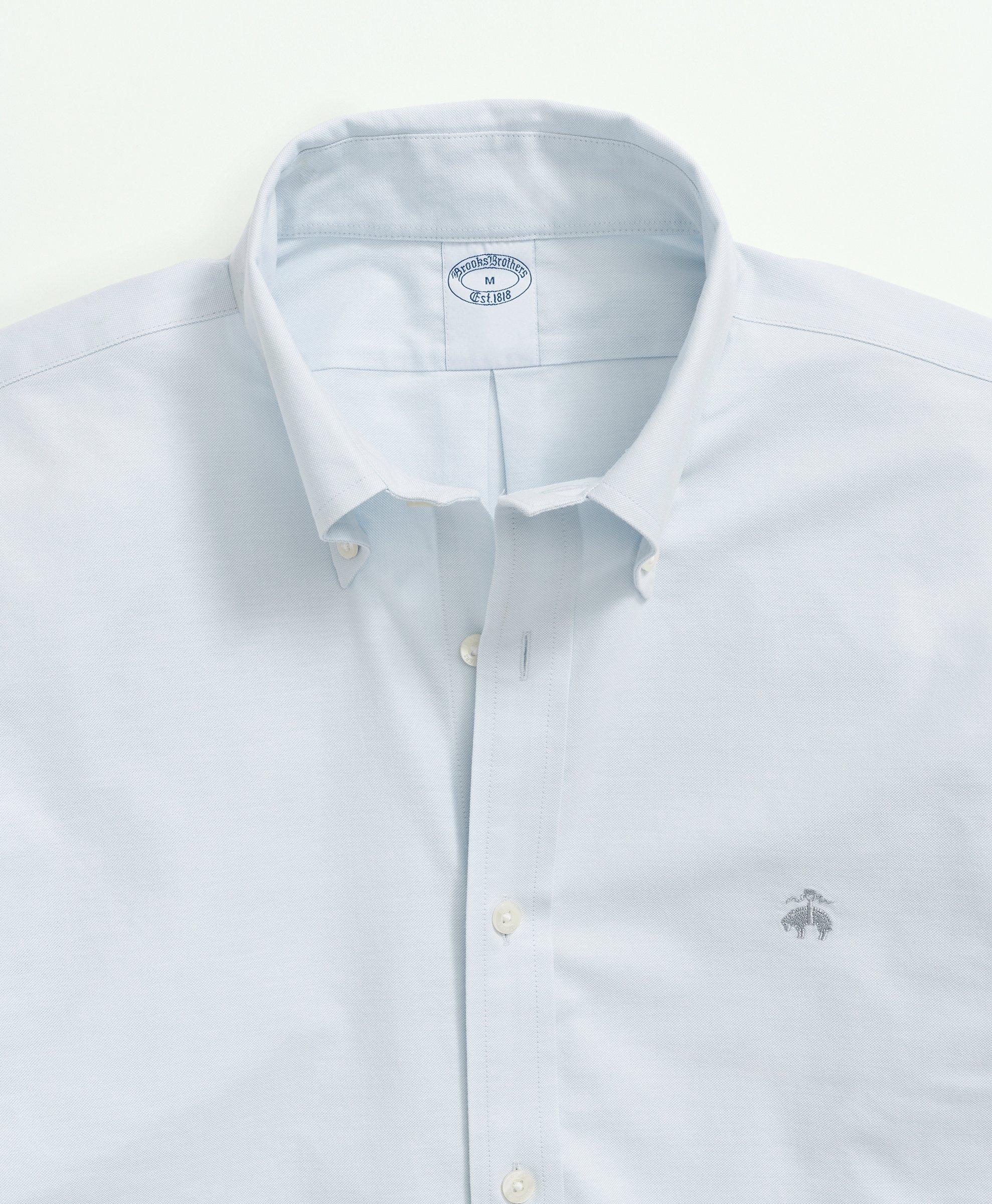 Stretch Non-Iron Oxford Button-Down Collar Sport Shirt, image 2