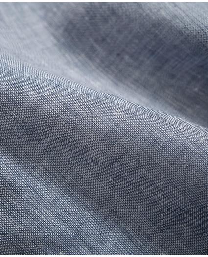 Irish Linen Short-Sleeve Sport Shirt, image 3