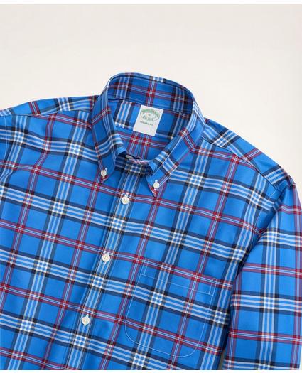 Milano Slim-Fit Non-Iron Stretch Twill Tartan Shirt, image 2