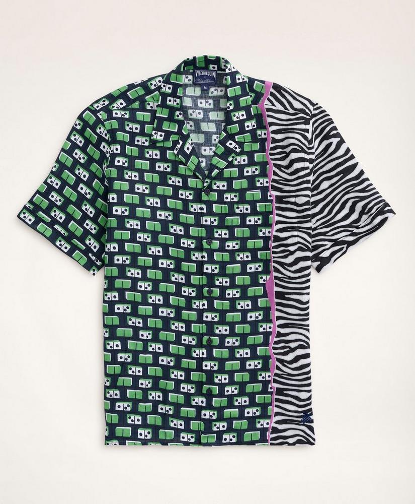 Brooks Brothers Et Vilebrequin Bowling Shirt in the Dominator Print, image 5