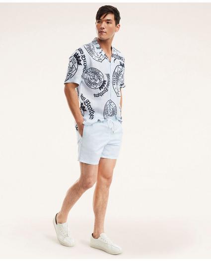 Brooks Brothers Et Vilebrequin Bowling Shirt in the Seal of Approval Print, image 2