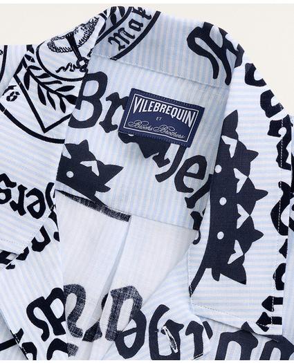 Brooks Brothers Et Vilebrequin Bowling Shirt in the Seal of Approval Print, image 6