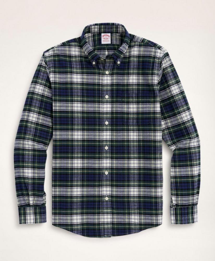 Brooksbrothers Madison Relaxed-Fit Portuguese Flannel Shirt