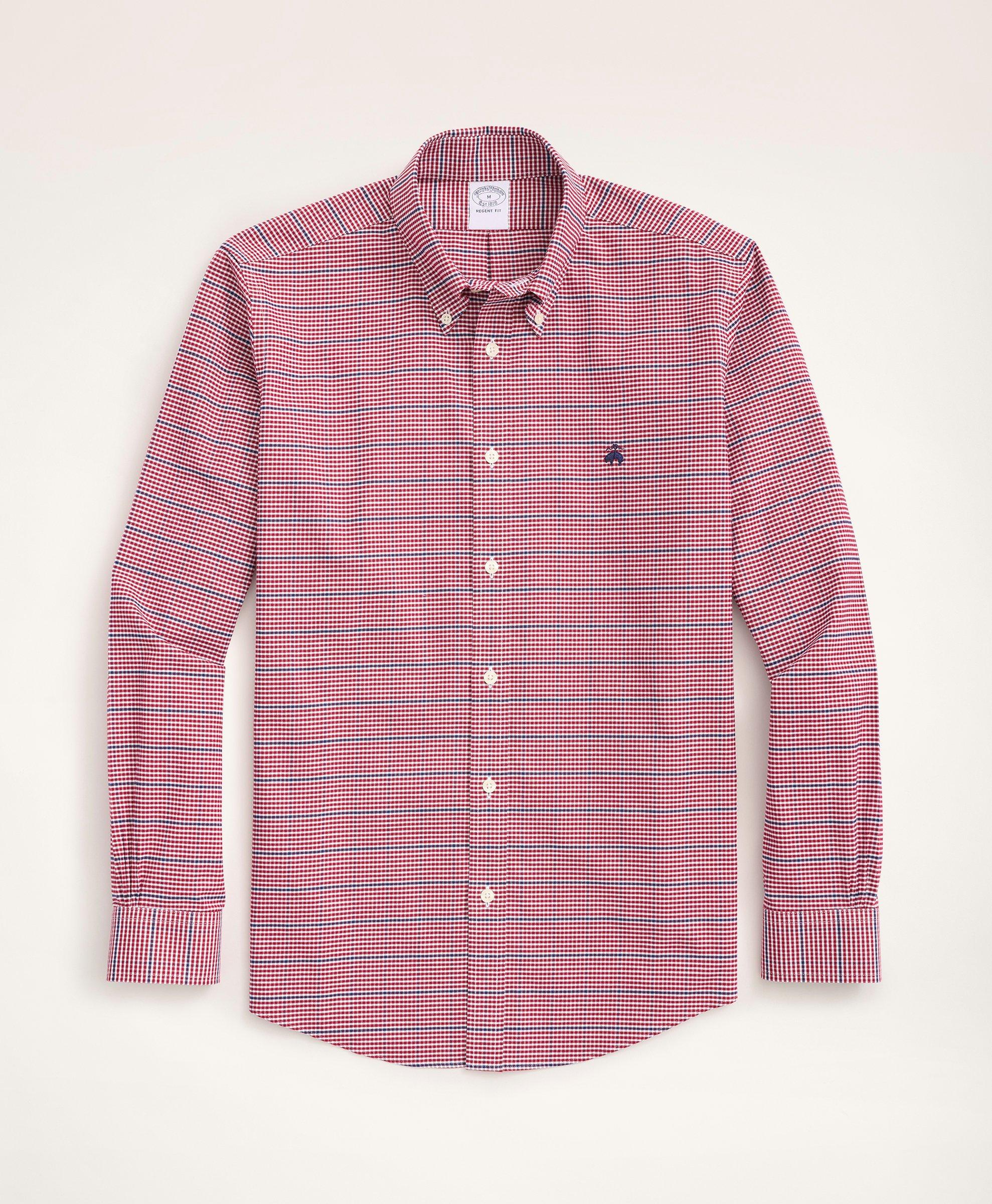 Camisa Sport Brooks Brothers Non Iron Oxford, Algodón, Button-Down, Regent  (Regular)